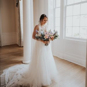Willowby by Waters BHLDN gown.